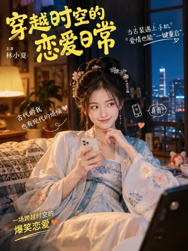 我家小姐穿越了 短剧封面图，穿越重生题材